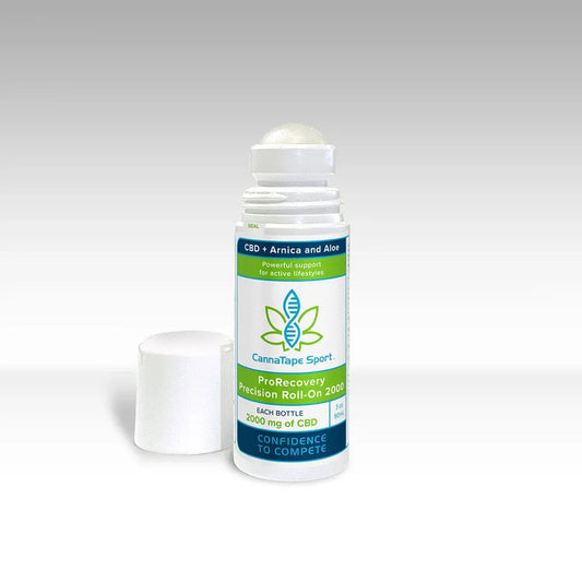 CannaTape Sport Exercise & Fitness Complete Recovery Kit Transdermal CBD best for pain and sore