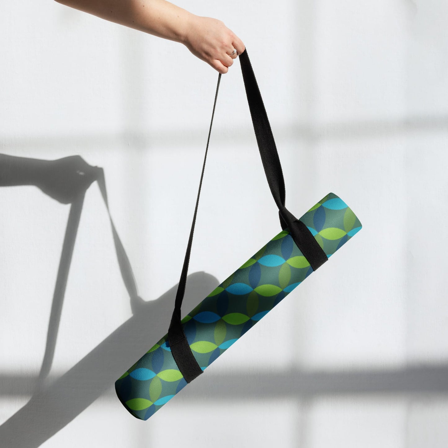 CannaTape Sport SUBLIMATION Meridian Wave, Yoga Mat – Patterned Motion Transdermal CBD best for pain and sore