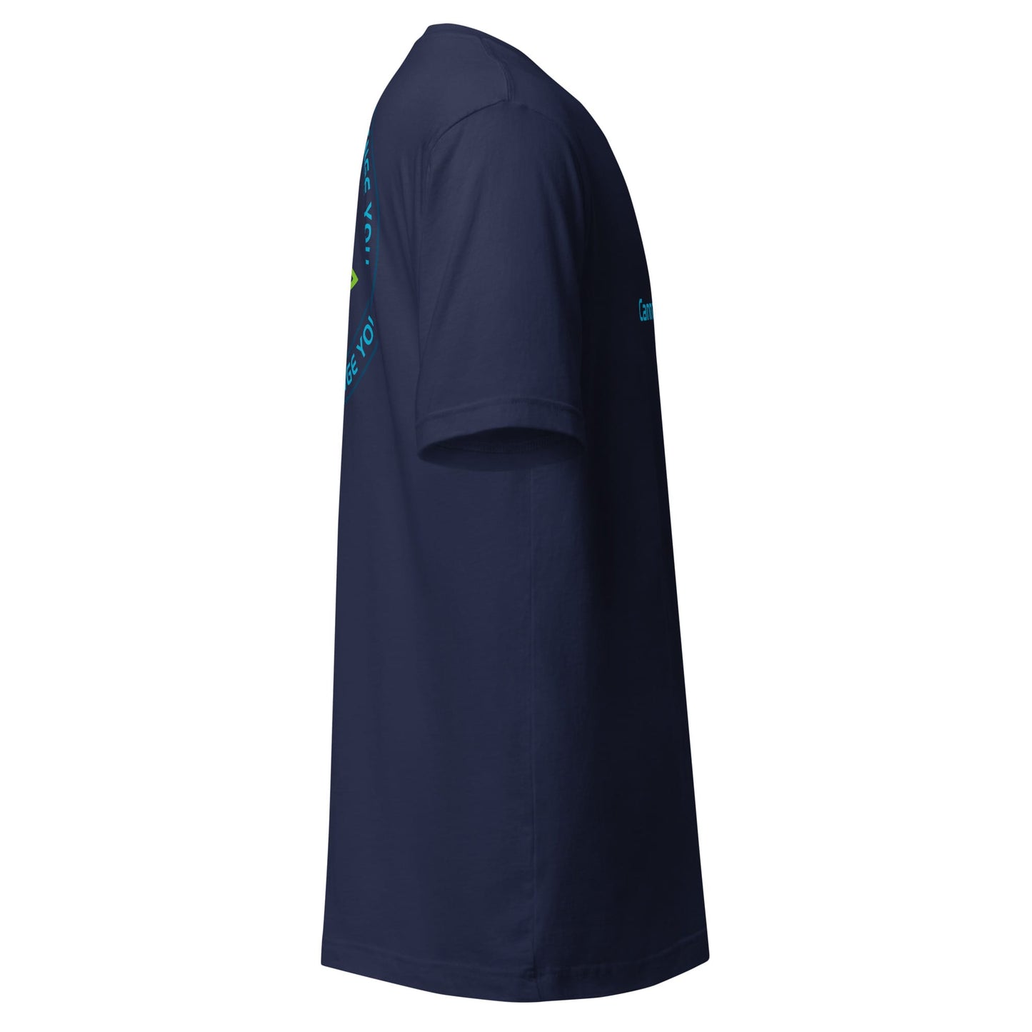 CannaTape Sport T-SHIRT CannaTape Sport, Resolve Logo Tee — Deep Current | Navy Graphic T-Shirt Transdermal CBD best for pain and sore