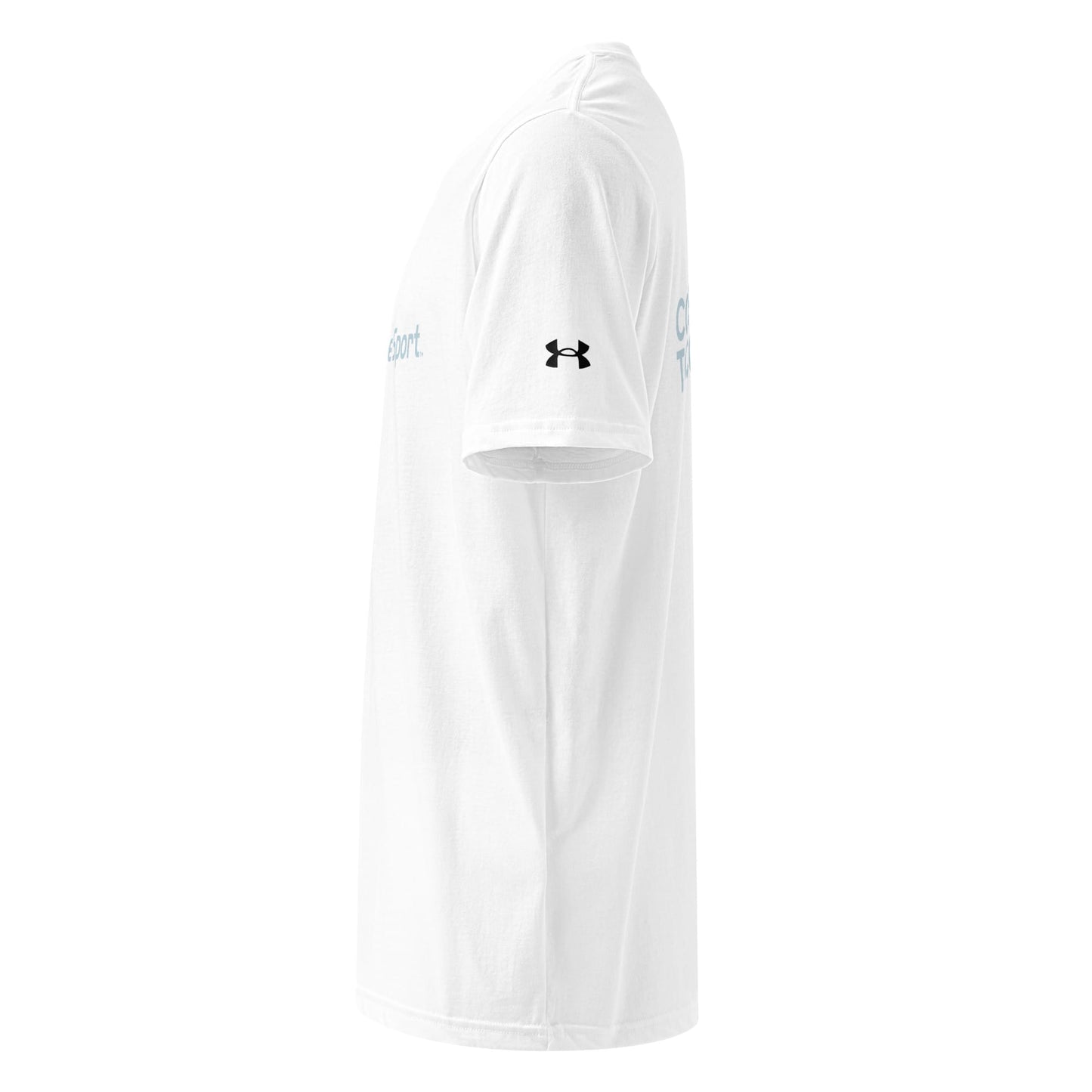 CannaTape Sport T-SHIRT Glacier Training Tee — Under Armour® Performance Shirt Transdermal CBD best for pain and sore