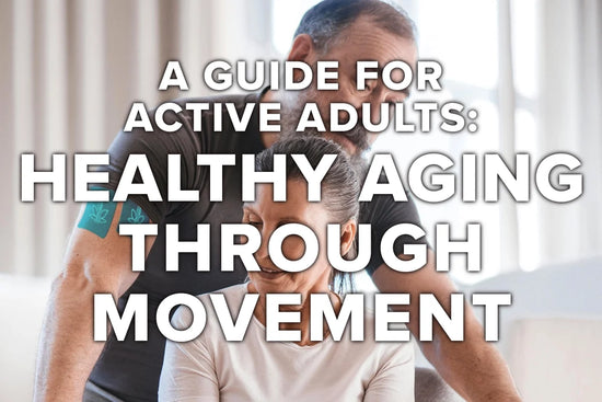 Active adults enjoying an easy outdoor movement session together