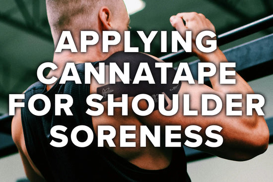 How to Apply CBD Tape for Shoulder Soreness