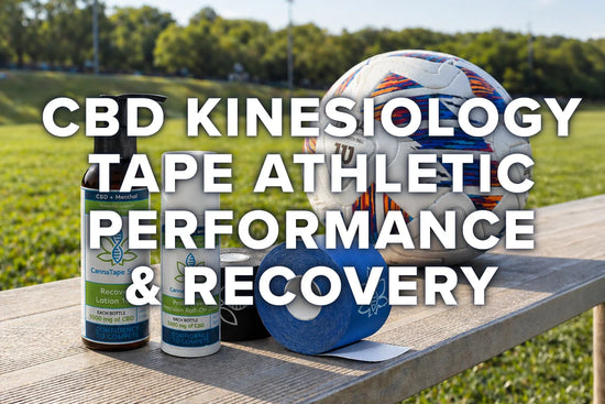 CBD Kinesiology Tape Athletic Performance and Recovery