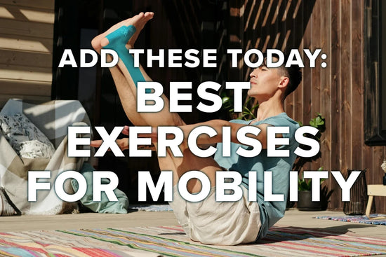 Yoga for mobility with CannaTape Sport Kinesiology tape