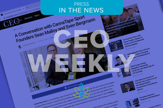 CannaTape Sport Founders Q&A with CEO Weekly