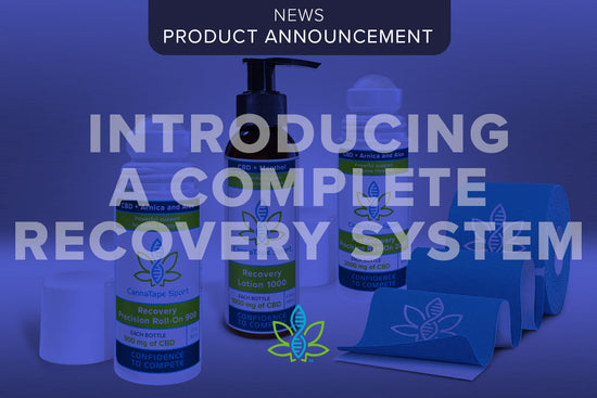 Introducing the CannaTape Sport™ Recovery System