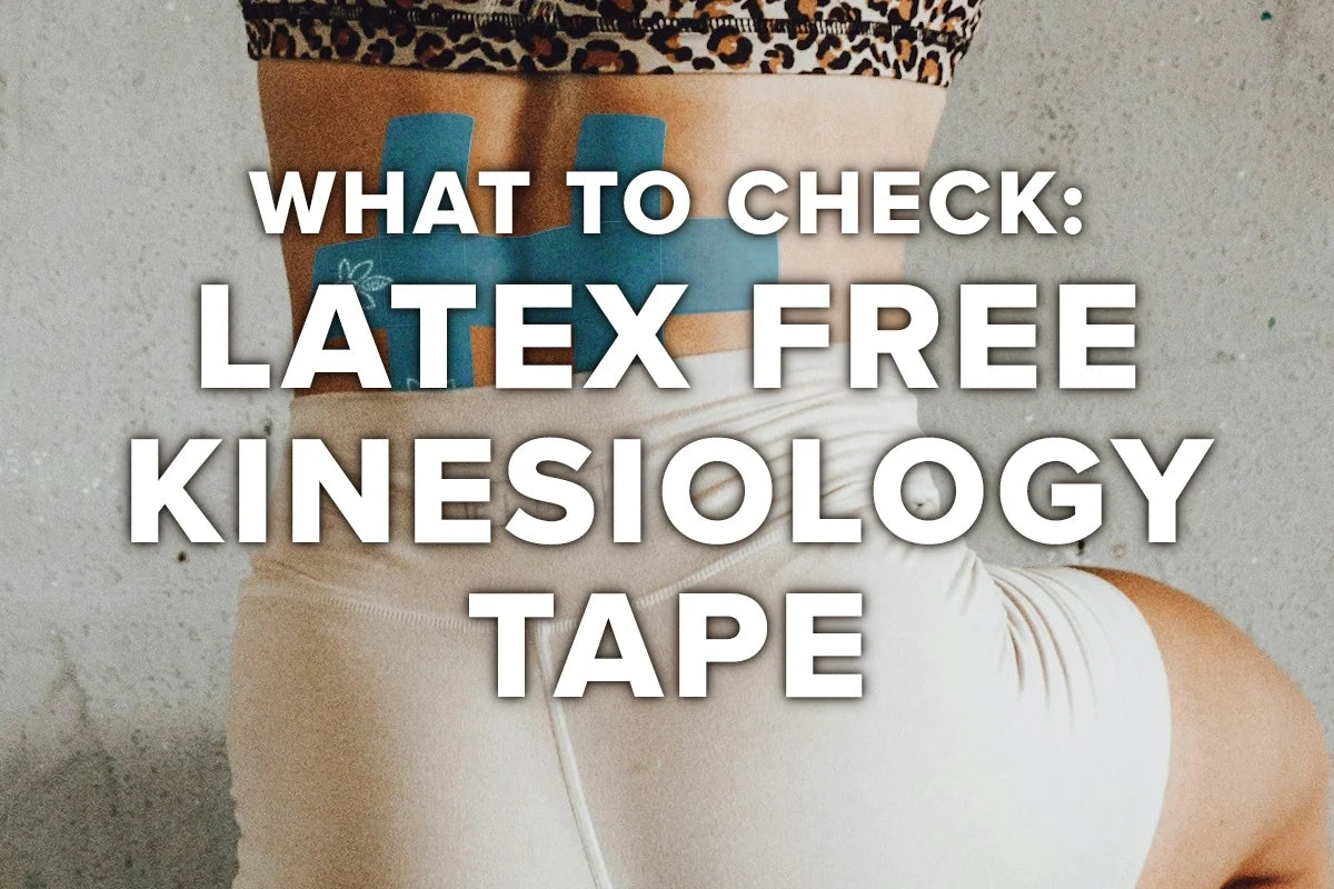 What to Check on a Latex-Free Kinesiology Tape Product Page