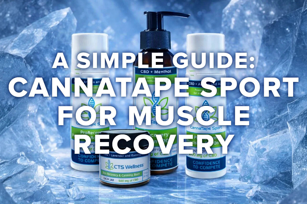 How CBD Tape Supports your Muscle Recovery Routine : A Simple Guide