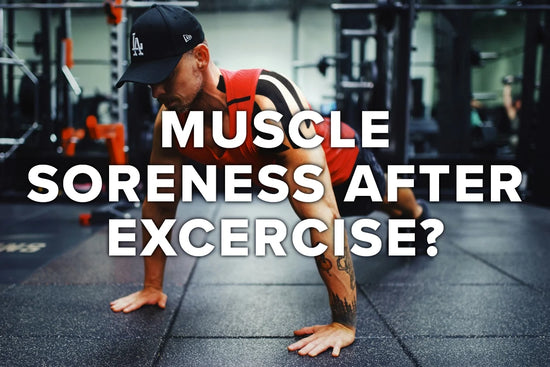 Athlete following a practical recovery routine for muscle soreness after exercise