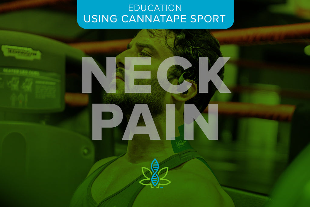 Neck Pain and Resolving Issues to Get Back On Track with CannaTape Sport