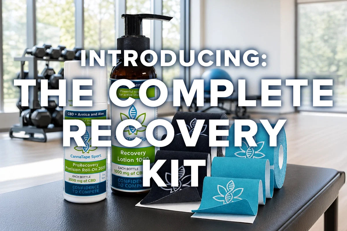 Complete Recovery Kit: CBD Kinesiology Tape + Full Recovery Bundle