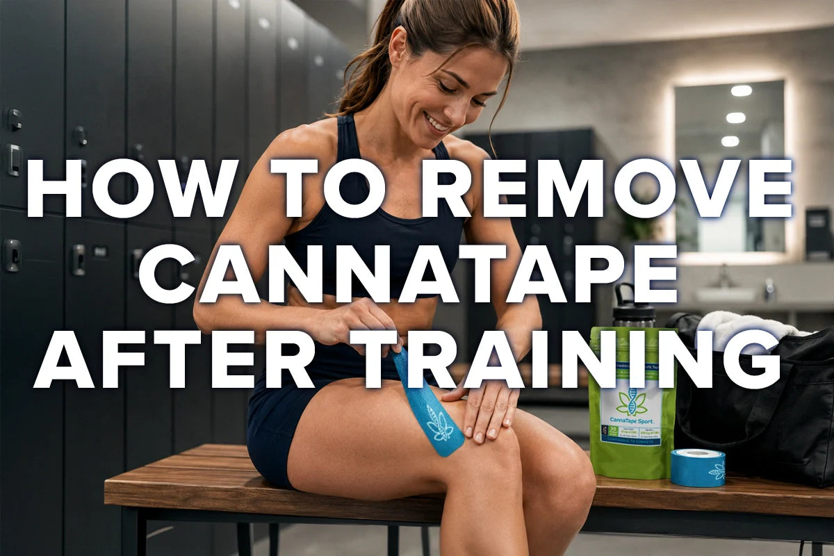 How to Remove Kinesiology Tape Comfortably After Training