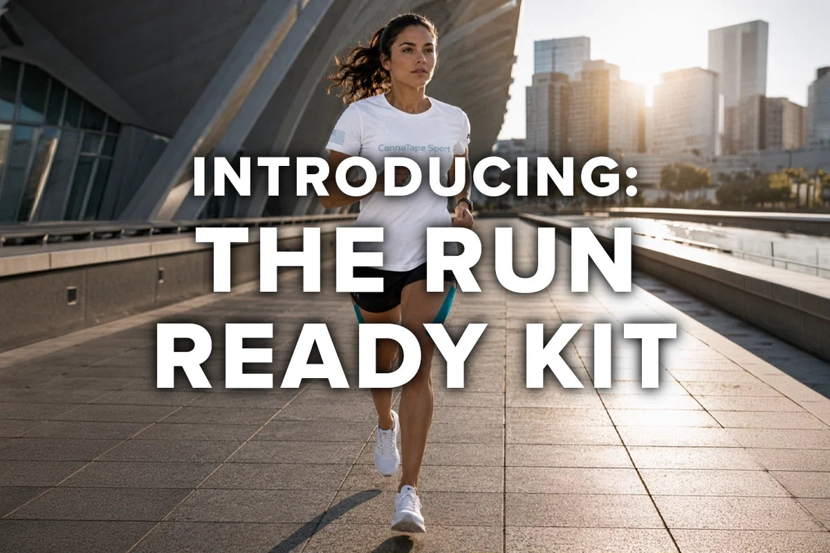 Run Ready Kit: CBD Kinesiology Tape and Recovery Bundle for Runners