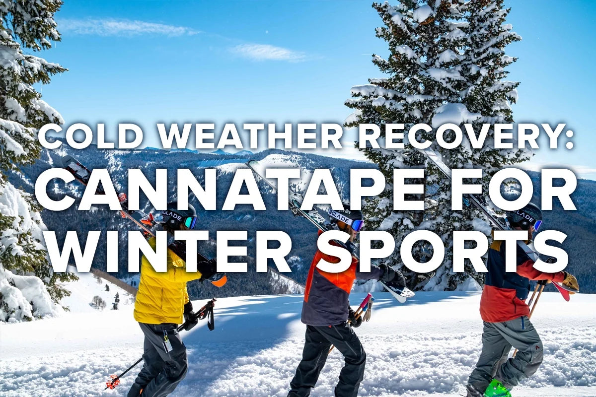 CBD Tape for Winter Sports: Cold-Weather Recovery for Skiers