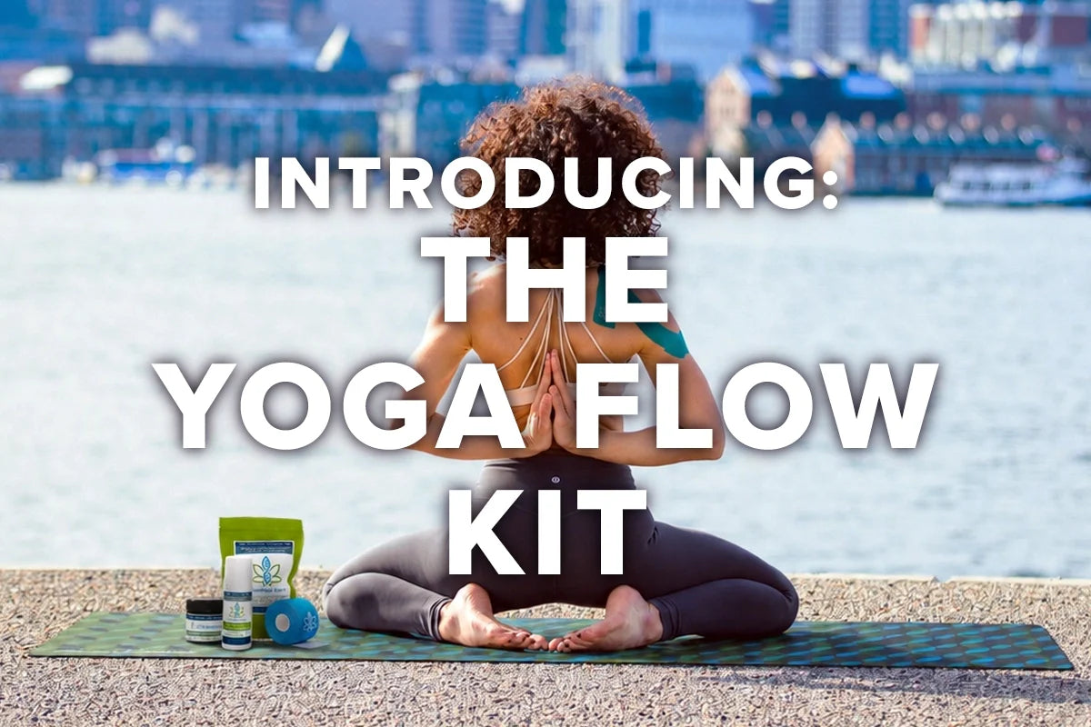 Yoga Flow Kit: CBD Kinesiology Tape and Recovery Bundle for Yogis