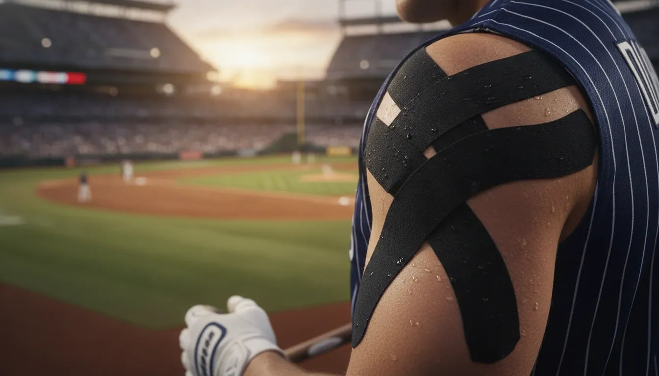CBD Kinesiology Tape for Baseball Players: Game-Day Support