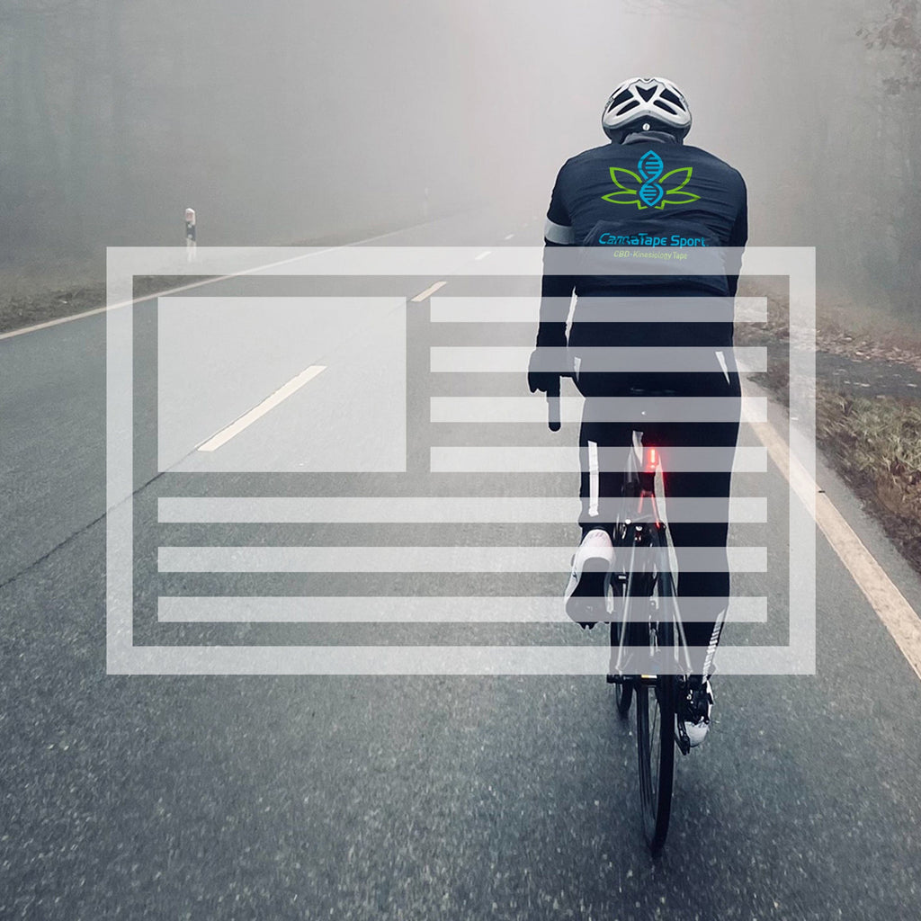 CBD Kinesiology tape is manufactured in America with imported fabrics. Supporting USA workers and customers is a company goal. Learn more about CannaTape Sport and our CBD story commitment to health and wellness and pain relief