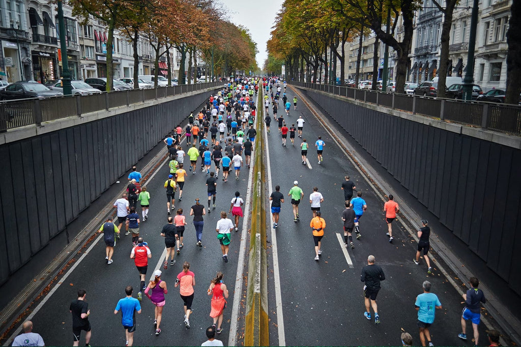CannaTape Sport pain relief is the best natural way to fight soreness and inflammation from running and jogging. The best tape CBD Kinesiology tape including CBD and menthol help soothe aching muscles and relieve back, neck, shoulder, knee, ankle pain wit