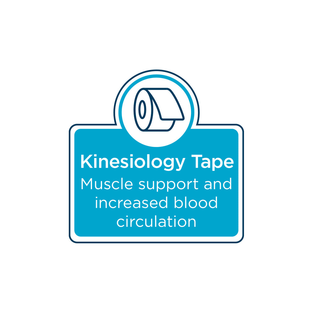 Kinesiology Tape is beneficial for athletes and reducing inflammation. CannaTape Sport: CBD Kinesiology tape is one of the best natural remedies for pain relief, sore muscles, and after-workout inflammation. Including menthol, willows bark, and vitamin E
