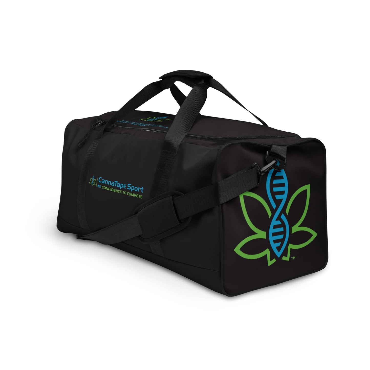 CannaTape Sport CUT-SEW CannaTape Sport, Atlas Duffel | Performance Travel & Gym Bag — Structured 22″ Carry Duffel Transdermal CBD best for pain and sore