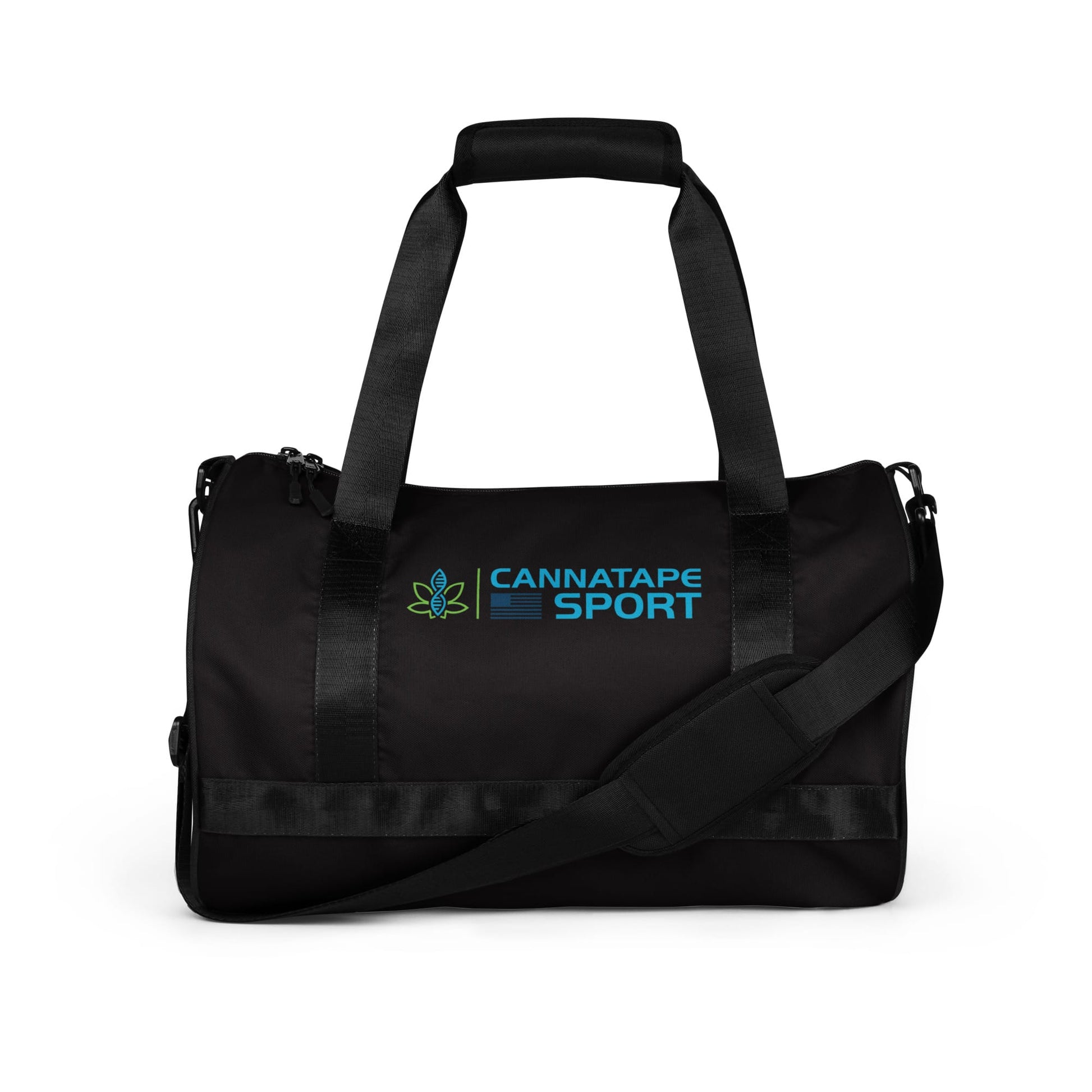 CannaTape Sport CUT-SEW CannaTape Sport, Range Duffel | Compact Gym & Everyday Barrel Bag — 17″ Performance Carry Transdermal CBD best for pain and sore