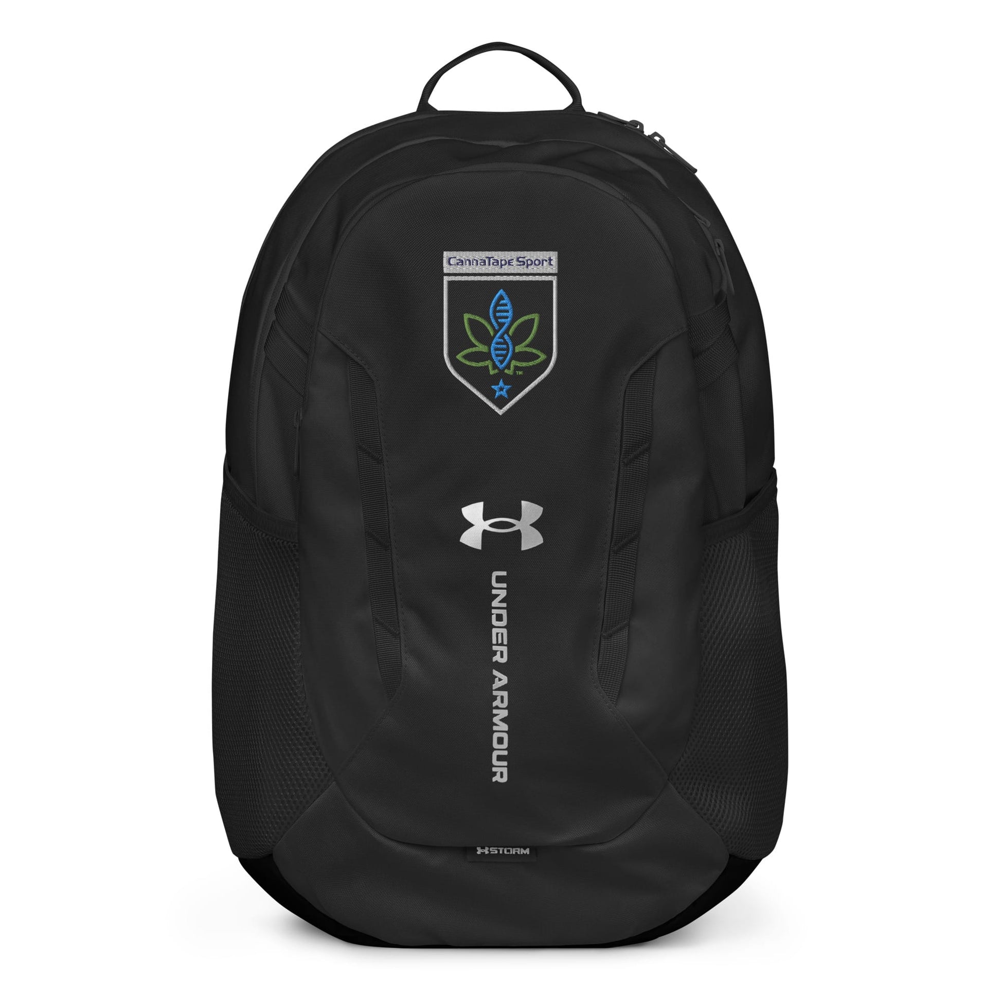 CannaTape Sport EMBROIDERY CannaTape Sport, Apex Pack | Under Armour® Performance Backpack — Premium Training & Travel Carry Transdermal CBD best for pain and sore