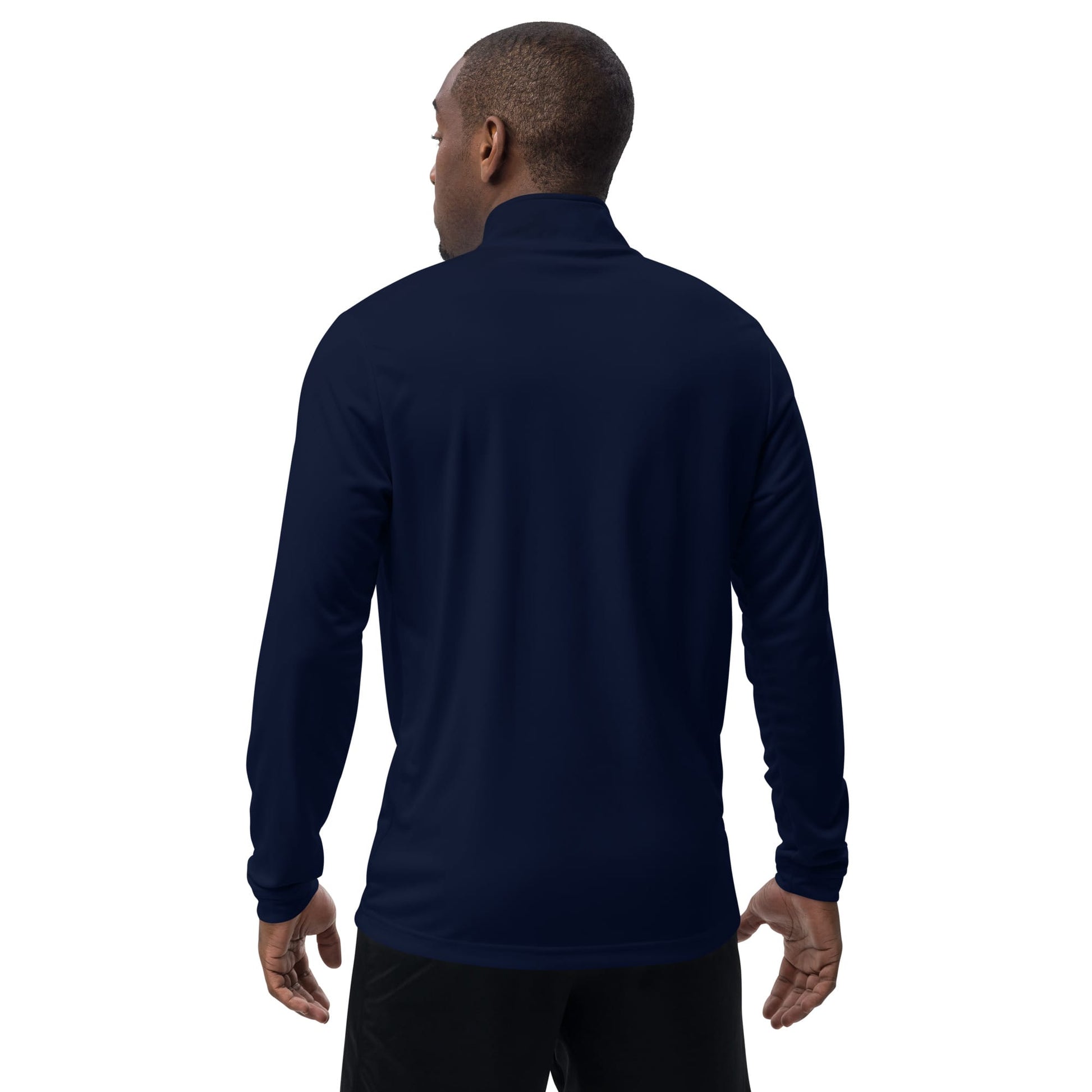CannaTape Sport EMBROIDERY Midnight, Quarter-Zip Pullover — Adidas® Performance Layer Transdermal CBD best for pain and sore