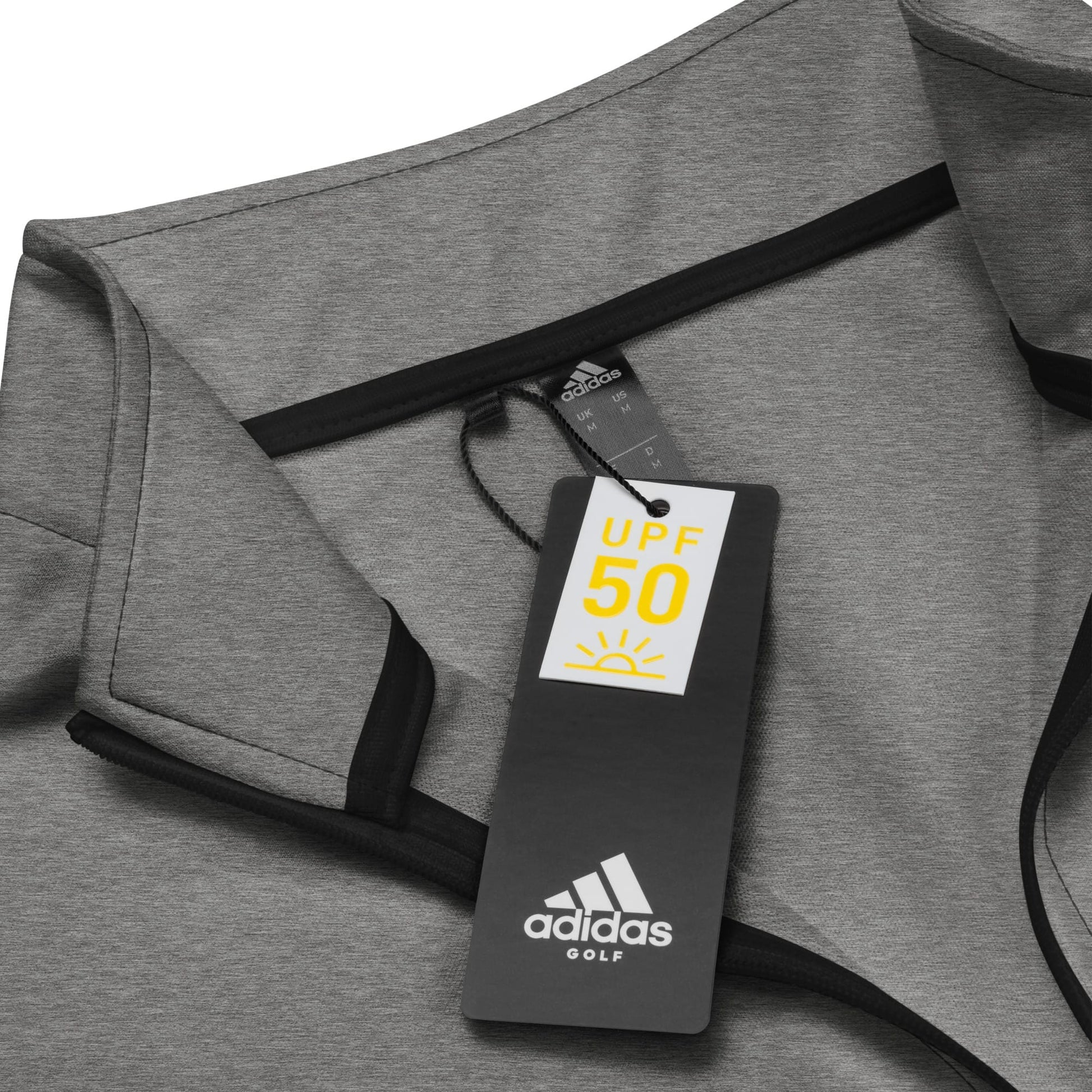 CannaTape Sport EMBROIDERY Steel, Quarter-Zip Pullover — Adidas® Performance Layer Transdermal CBD best for pain and sore