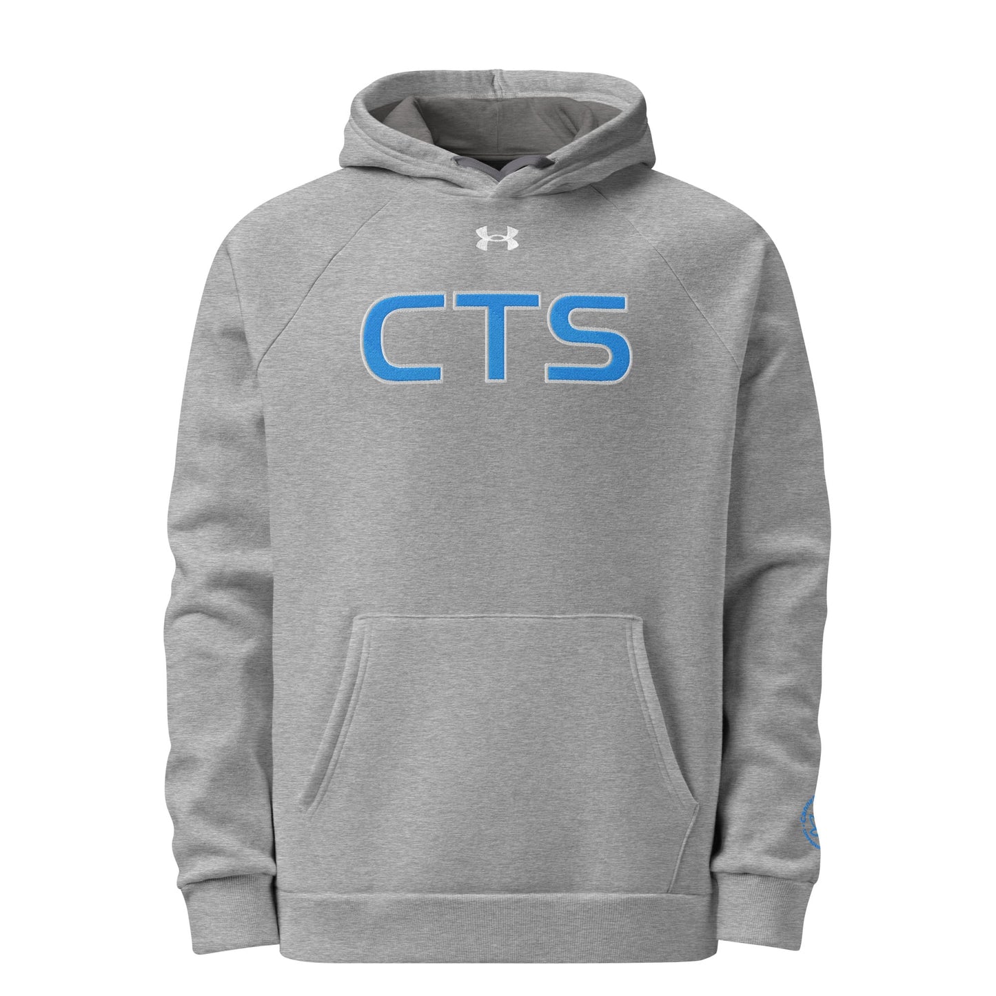 CannaTape Sport Hoodie CannaTape Sport, Pinnacle CTS Monogram Hoodie — Steel | Under Armour® Rival Fleece Embroidered Hoodie Transdermal CBD best for pain and sore
