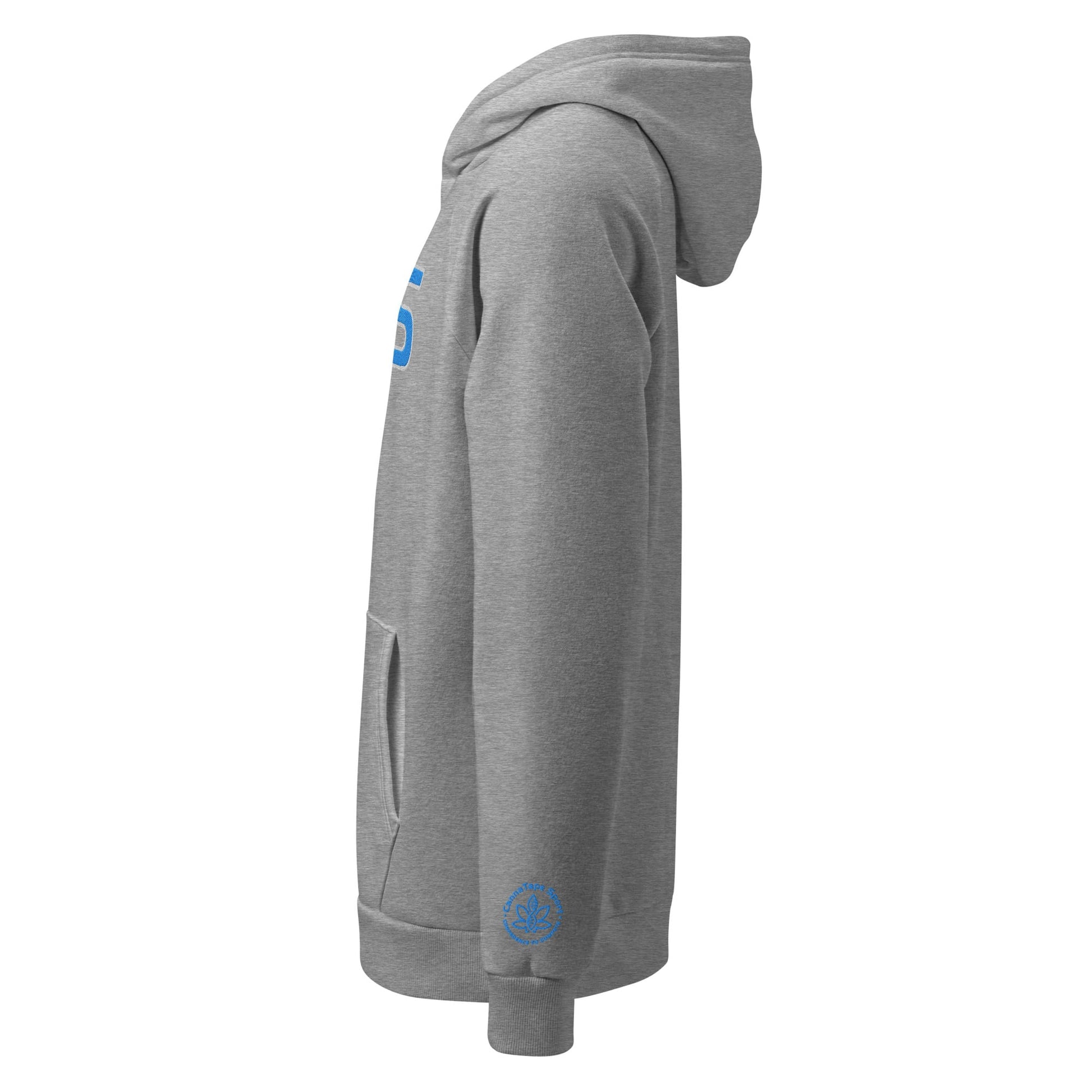 CannaTape Sport Hoodie CannaTape Sport, Pinnacle CTS Monogram Hoodie — Steel | Under Armour® Rival Fleece Embroidered Hoodie Transdermal CBD best for pain and sore