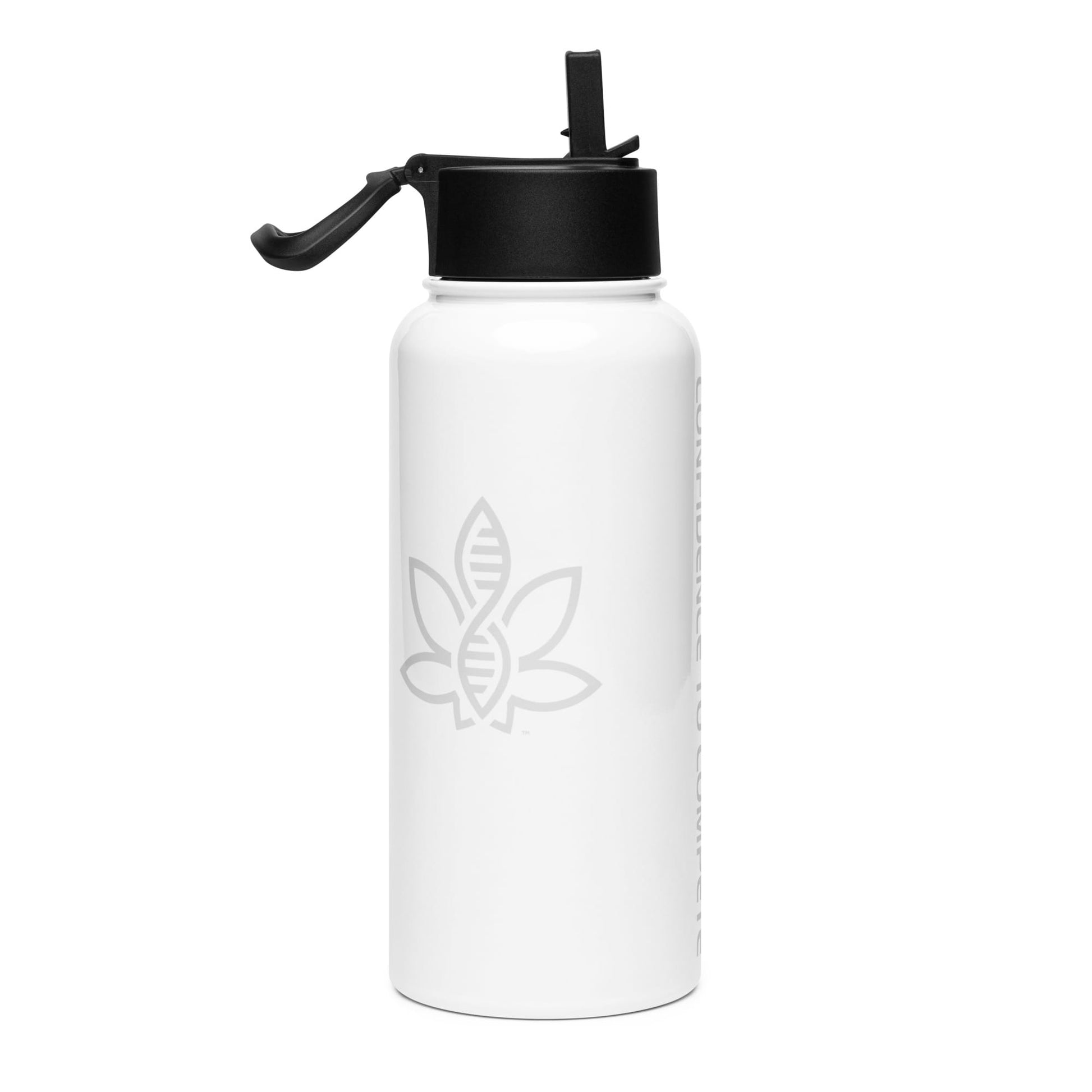 CannaTape Sport MUG CannaTape Sport Hydration Bottle — Glacier | 32 oz Insulated Stainless Steel Water Bottle with Straw Transdermal CBD best for pain and sore