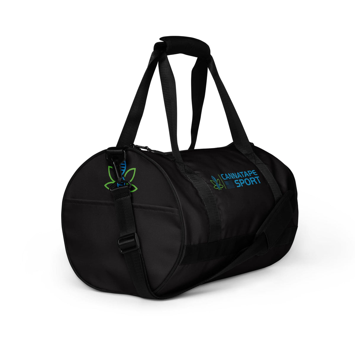 CannaTape Sport Range Duffel compact black gym bag