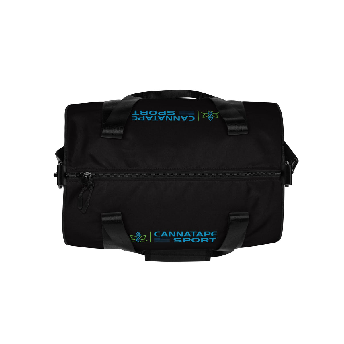 CannaTape Sport Range Duffel compact black gym bag
