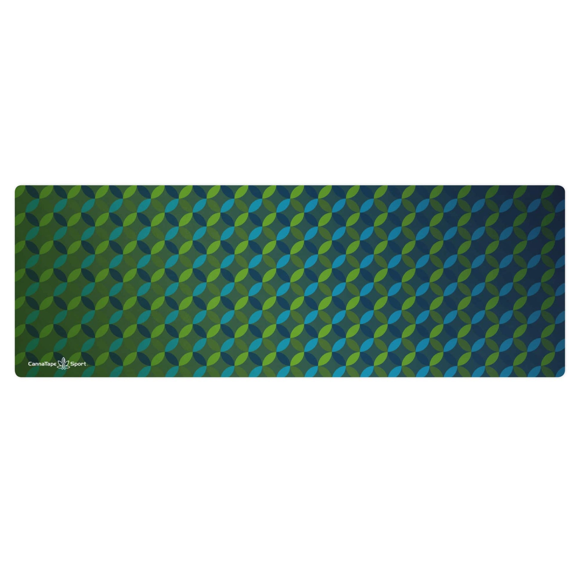 CannaTape Sport SUBLIMATION Meridian Wave, Yoga Mat – Patterned Motion Transdermal CBD best for pain and sore