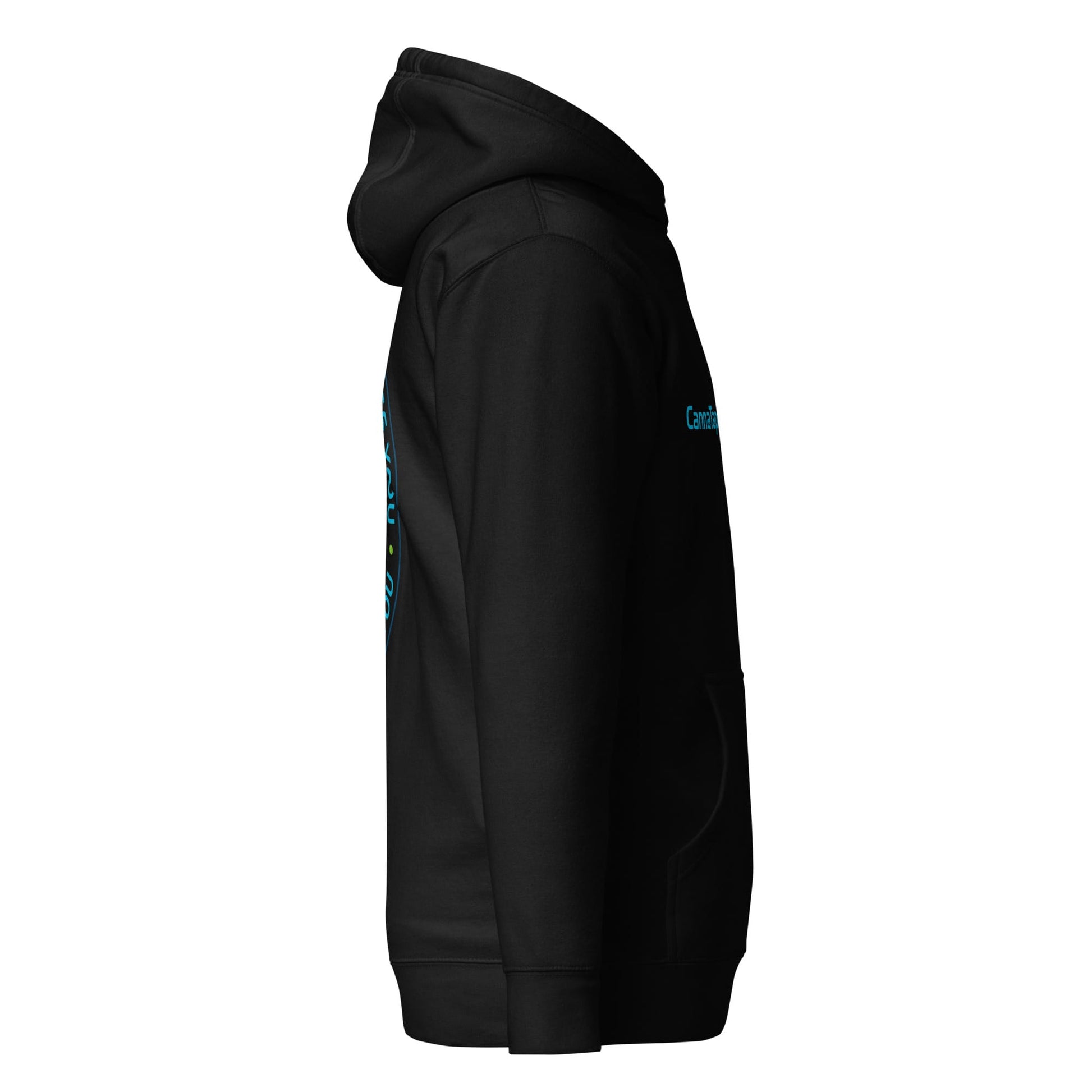 CannaTape Sport T-SHIRT CannaTape Sport, Resolve Hoodie — Onyx | Black Graphic Pullover Hoodie Transdermal CBD best for pain and sore