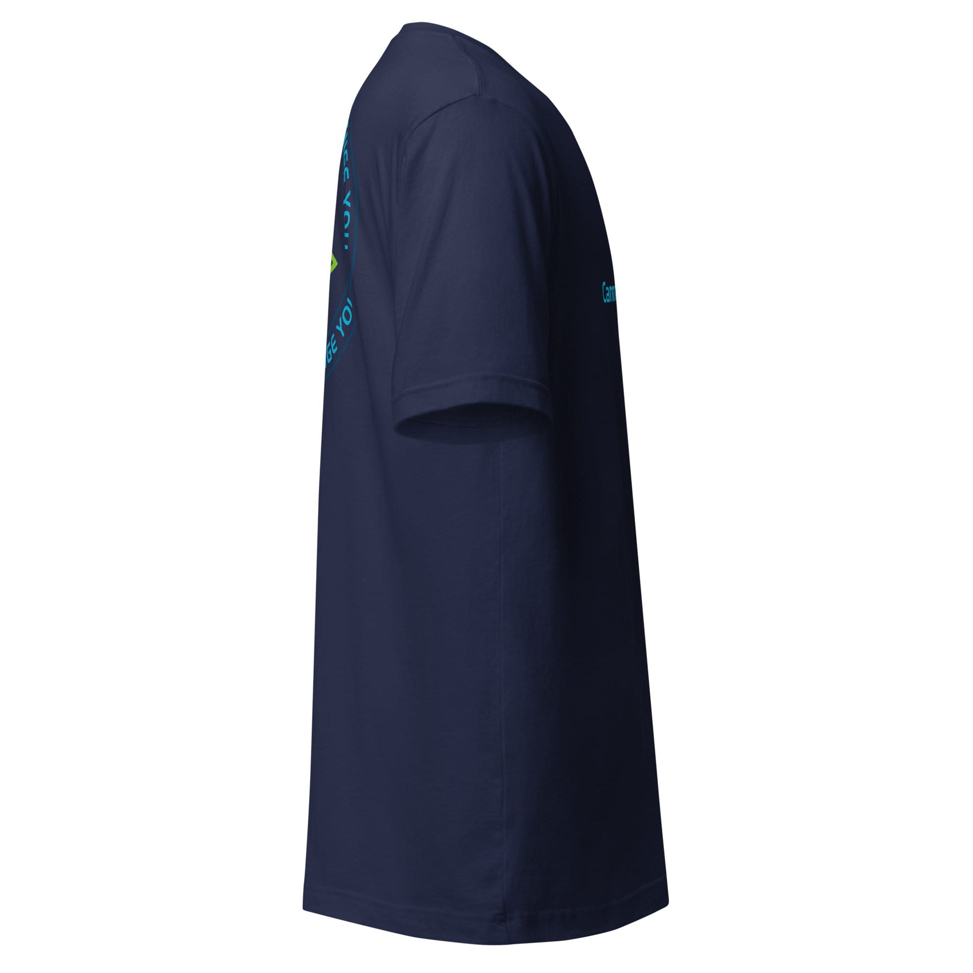 CannaTape Sport T-SHIRT CannaTape Sport, Resolve Logo Tee — Deep Current | Navy Graphic T-Shirt Transdermal CBD best for pain and sore