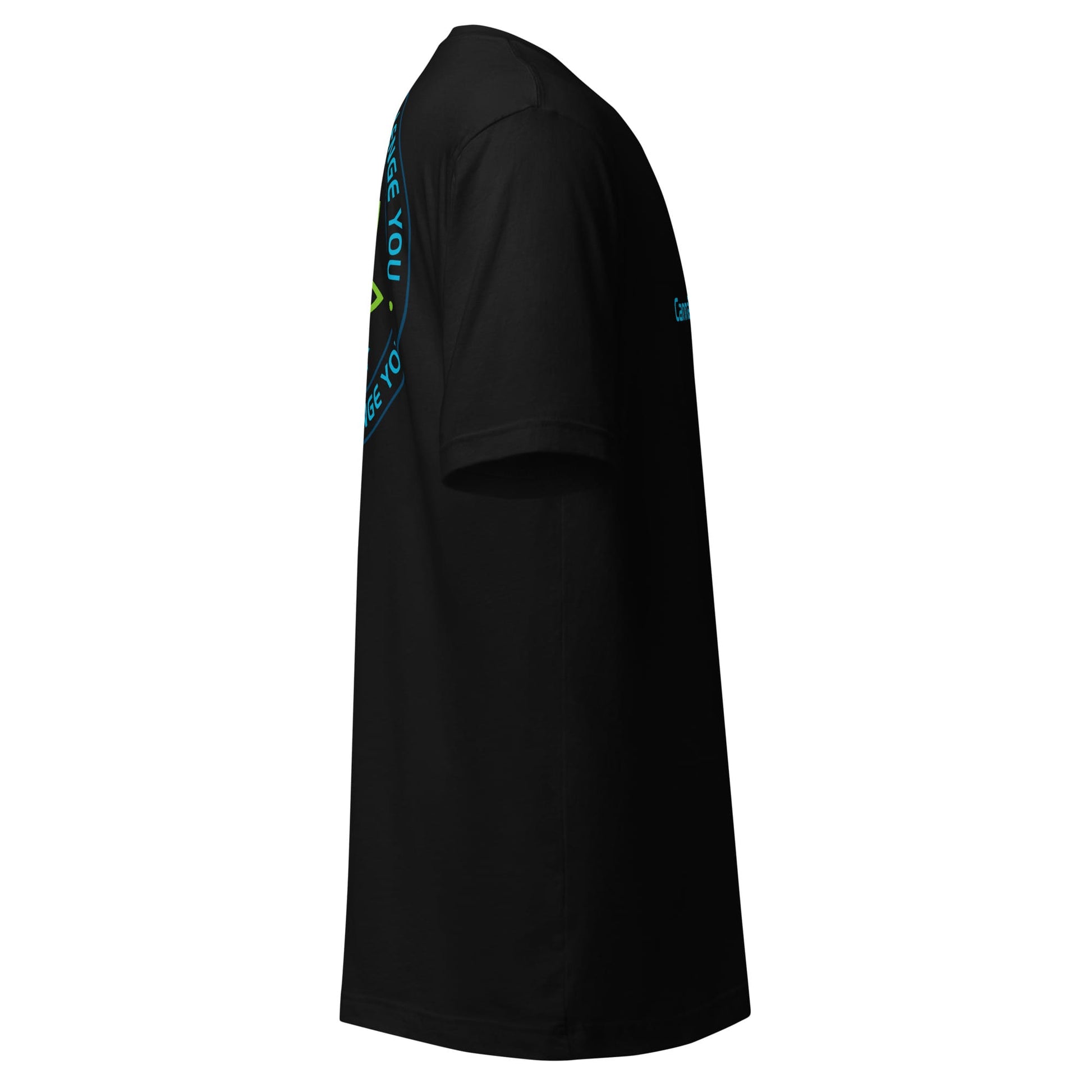 CannaTape Sport T-SHIRT CannaTape Sport, Resolve Logo Tee — Onyx | Black Graphic T-Shirt Transdermal CBD best for pain and sore