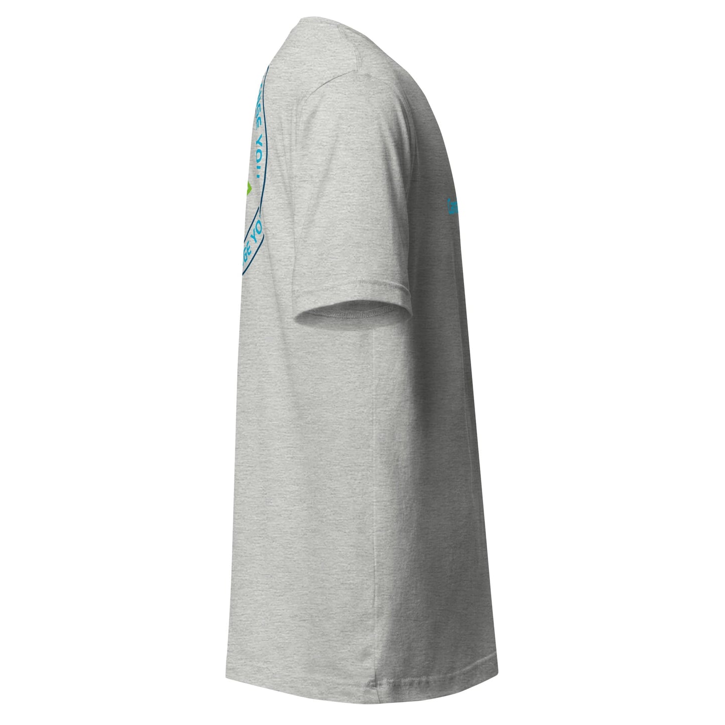 CannaTape Sport T-SHIRT CannaTape Sport, Resolve Logo Tee — Steel | Gray Graphic T-Shirt Transdermal CBD best for pain and sore