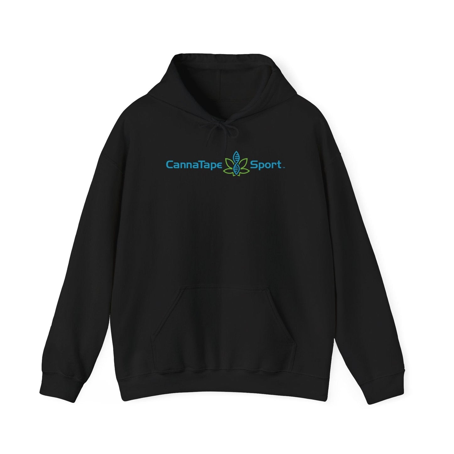 Printify Hoodie Black / S CannaTape Sport Basic Hoodie Transdermal CBD best for pain and sore