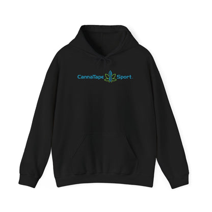Printify Hoodie Black / S CannaTape Sport Basic Hoodie Transdermal CBD best for pain and sore