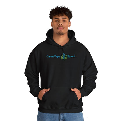 Printify Hoodie CannaTape Sport Basic Hoodie Transdermal CBD best for pain and sore