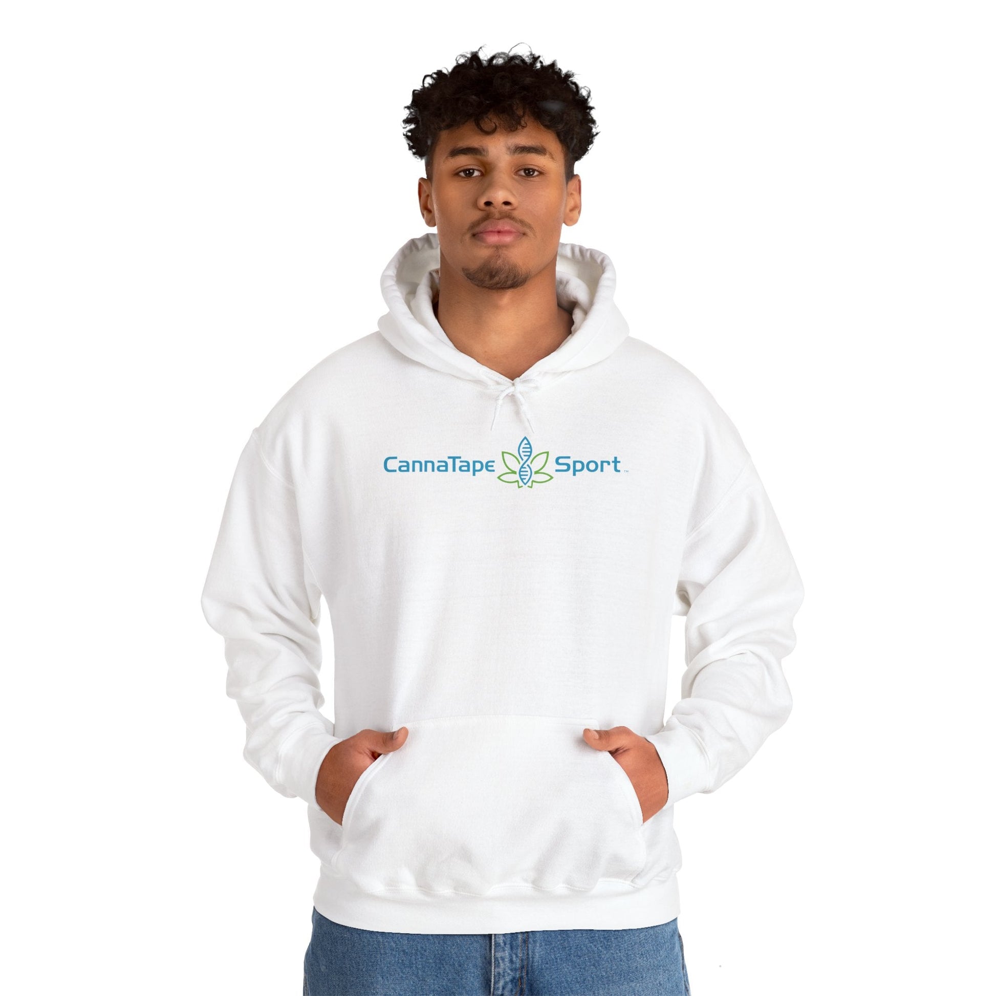 Printify Hoodie CannaTape Sport Basic Hoodie Transdermal CBD best for pain and sore