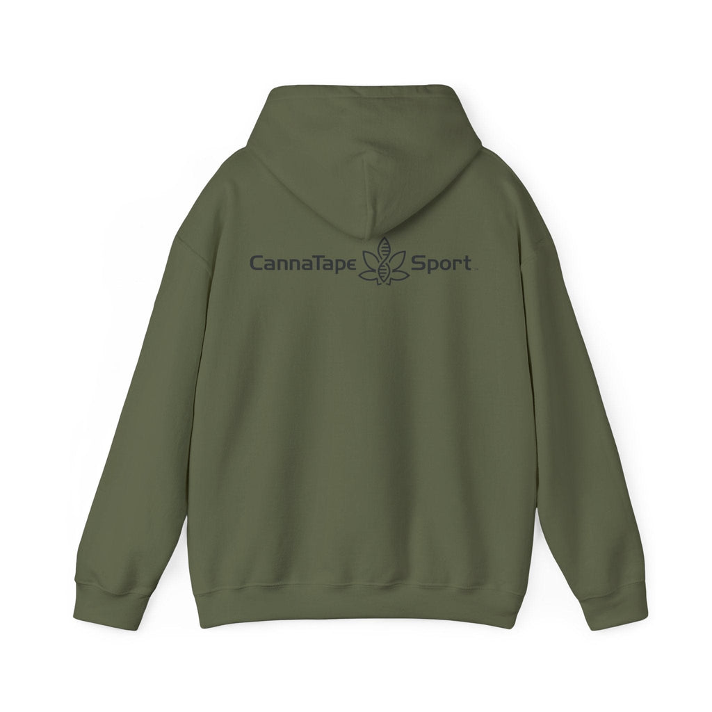 Printify Hoodie CannaTape Sport Legend Hoodie Transdermal CBD best for pain and sore