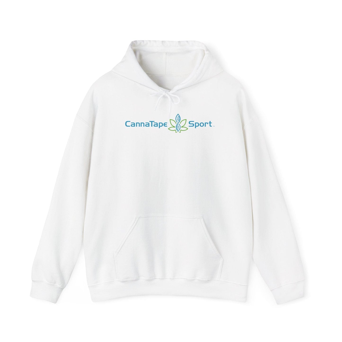 Printify Hoodie White / S CannaTape Sport Basic Hoodie Transdermal CBD best for pain and sore