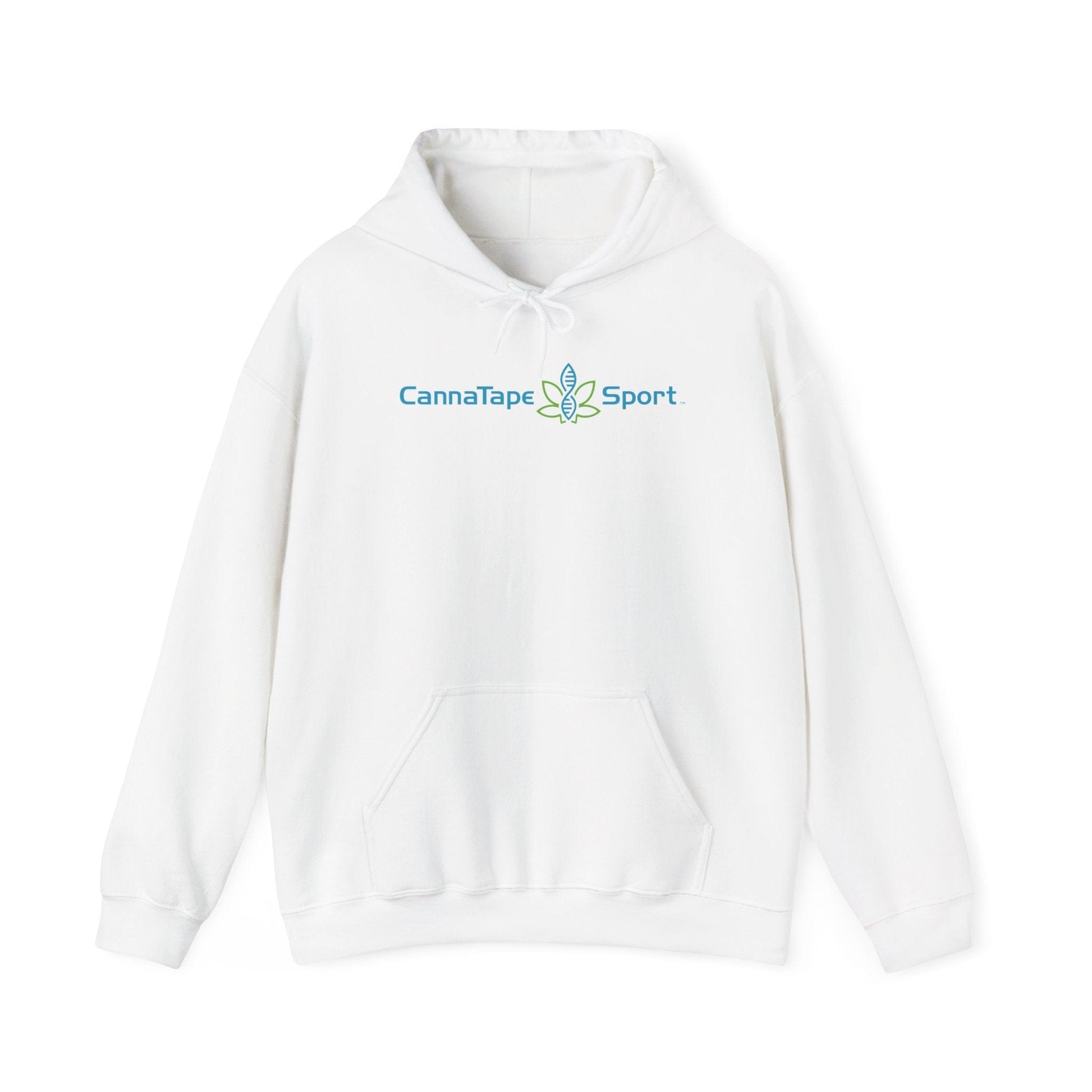 Printify Hoodie White / S CannaTape Sport Basic Hoodie Transdermal CBD best for pain and sore