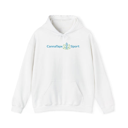 Printify Hoodie White / S CannaTape Sport Basic Hoodie Transdermal CBD best for pain and sore