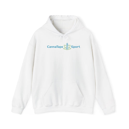 Printify Hoodie White / S CannaTape Sport Basic Hoodie Transdermal CBD best for pain and sore
