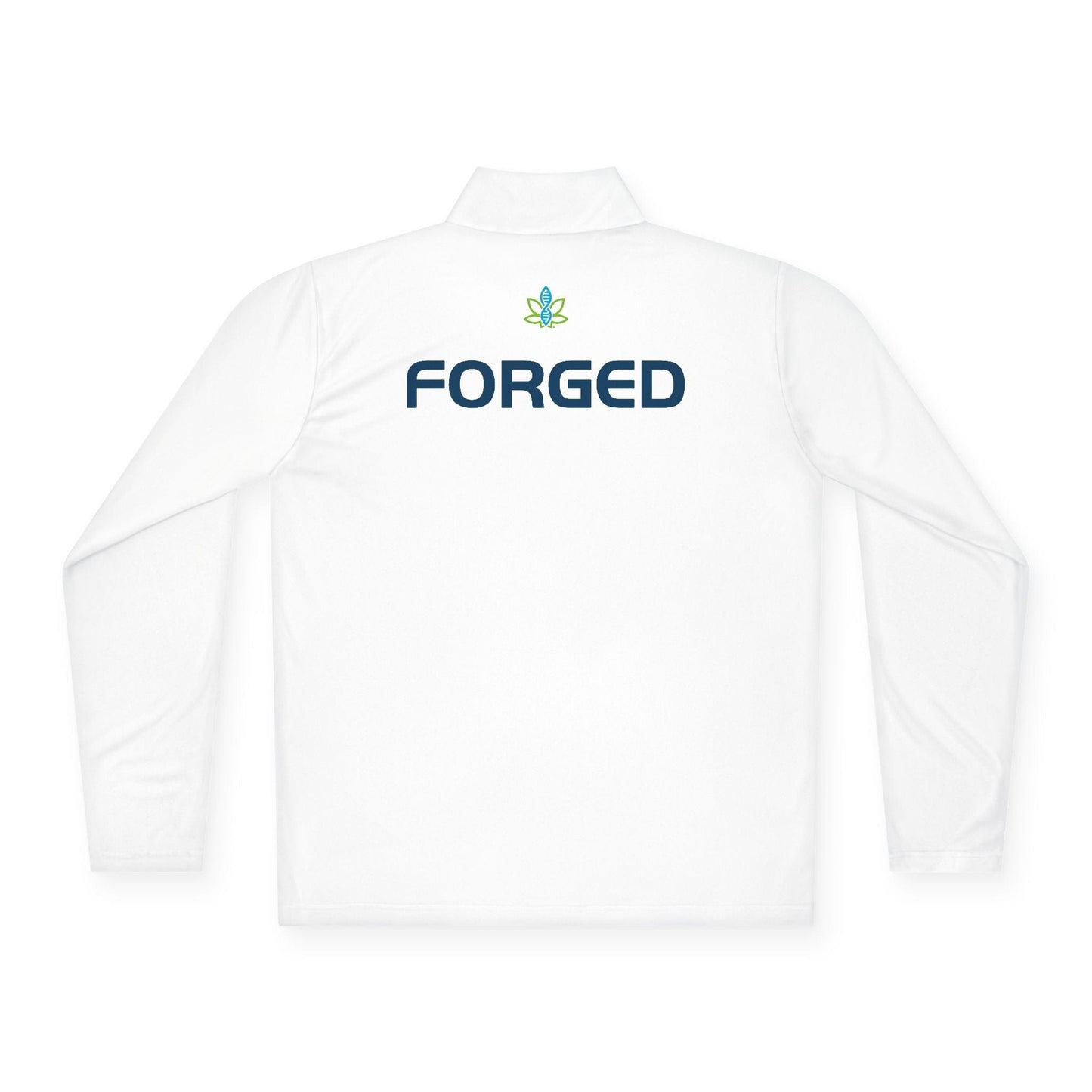Printify Long-sleeve CannaTape Sport Quarter-Zip Forged Pullover - Unisex Transdermal CBD best for pain and sore
