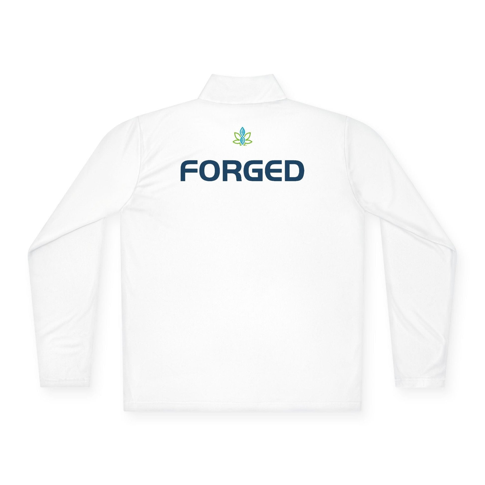 Printify Long-sleeve CannaTape Sport Quarter-Zip Forged Pullover - Unisex Transdermal CBD best for pain and sore