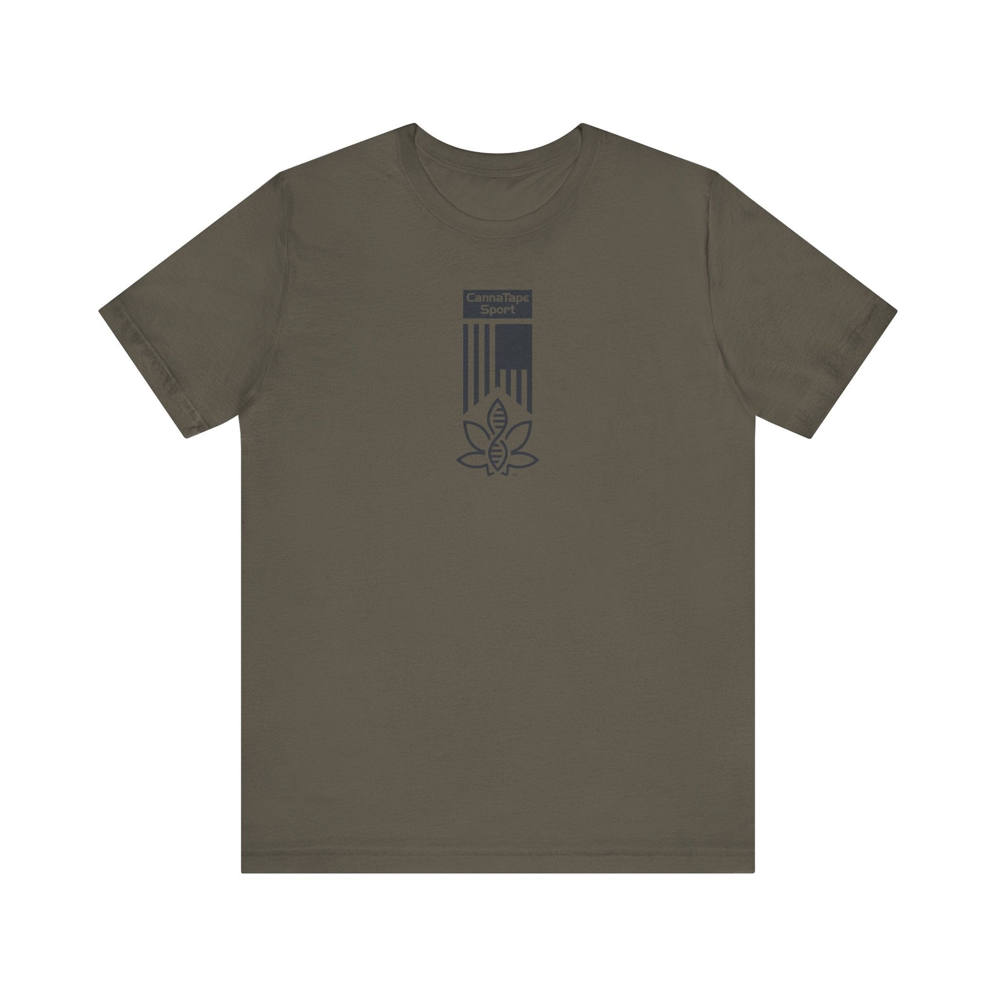 Printify T-Shirt Army / S CannaTape Sport Basic Patriot Tee - Unisex Transdermal CBD best for pain and sore